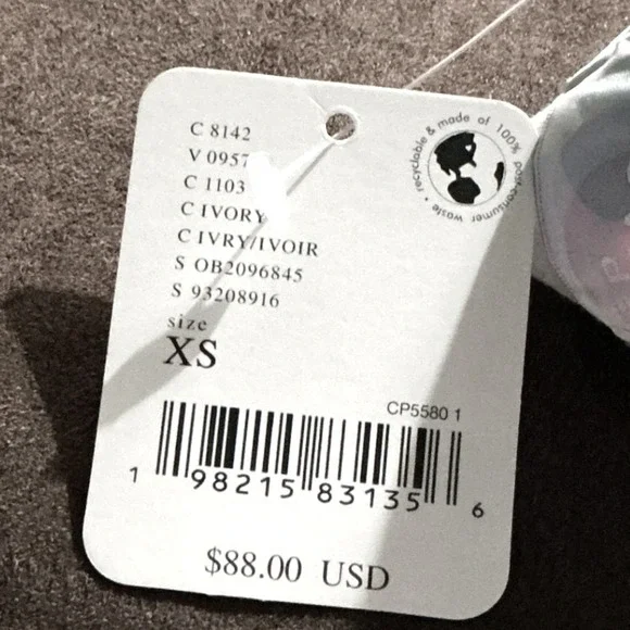 Free People Herron Drop Waist Maxi Dress Ivory White Size XS New With Tags - Picture 6 of 6